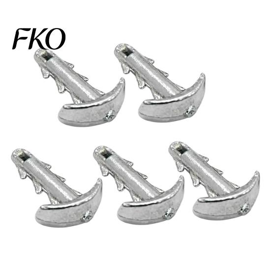 Fishing Tackle 1/5Pcs Sea Urchin Bait Sinker, 3/32 oz, 1/8 3/16 oz Metal Lure Sinker Weight, Heavy Duty with Anti-Slip Locking Hook, Gear