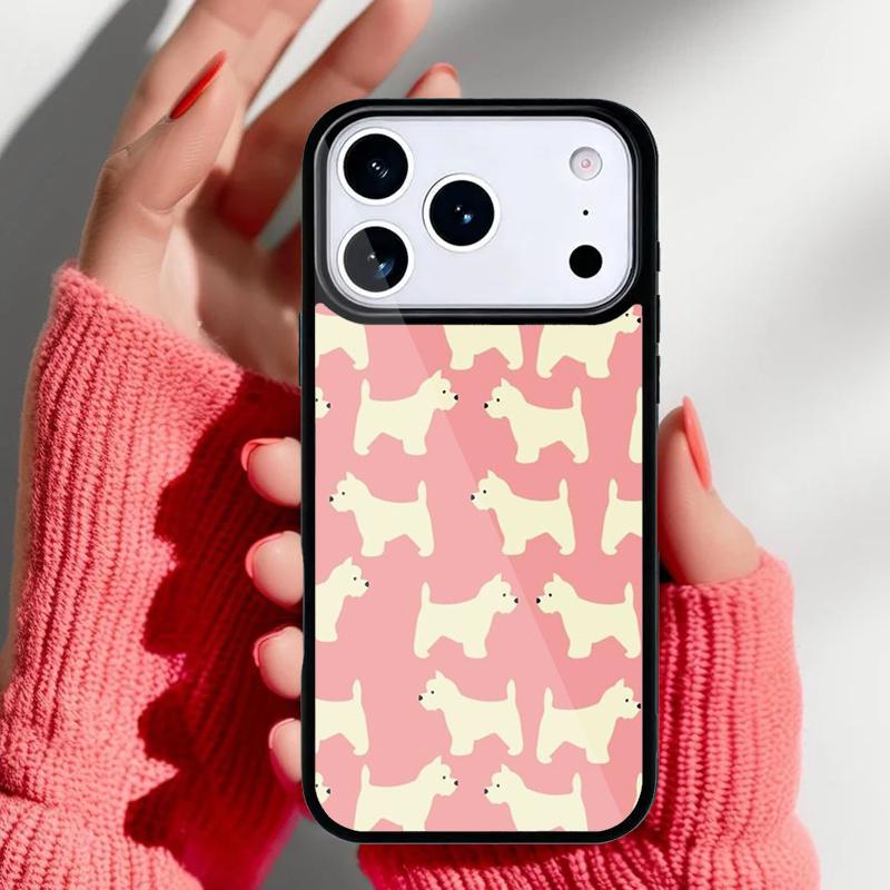 west highland white terrier small white dog Phone Case for iPhone 17 Air 16e 15 14 13 Pro Max Back Cover for 12 11 Pro Coque