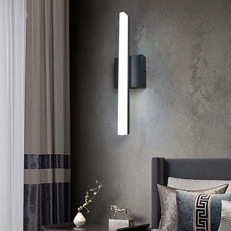 Modern Nordic LED Wall Lamp - Minimalist Light for Bedroom or Living Room