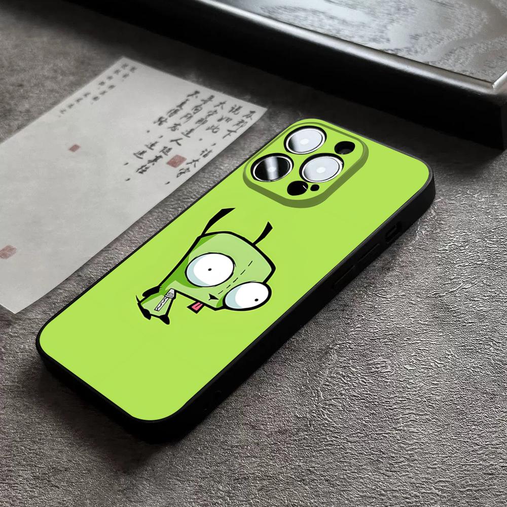 Invader Zim Phone Case For 17 Pro Max For Iphone 14 16 Pro Max 12 15 11 13 Pro Xr X Xs 8 7 Plus Back Cover