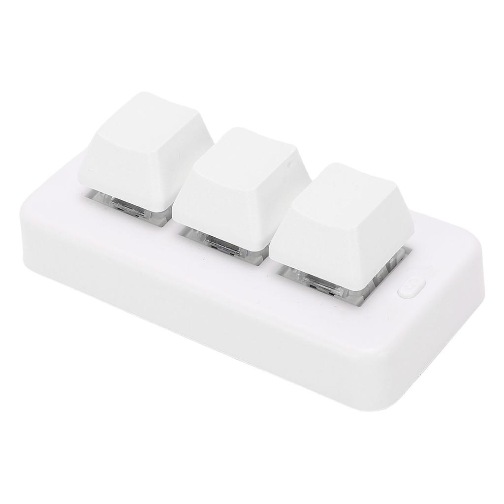 3 Keys Small Keypad USB Wired 2.4G Wireless Custom Mechanical Keyboard for Gaming and Work