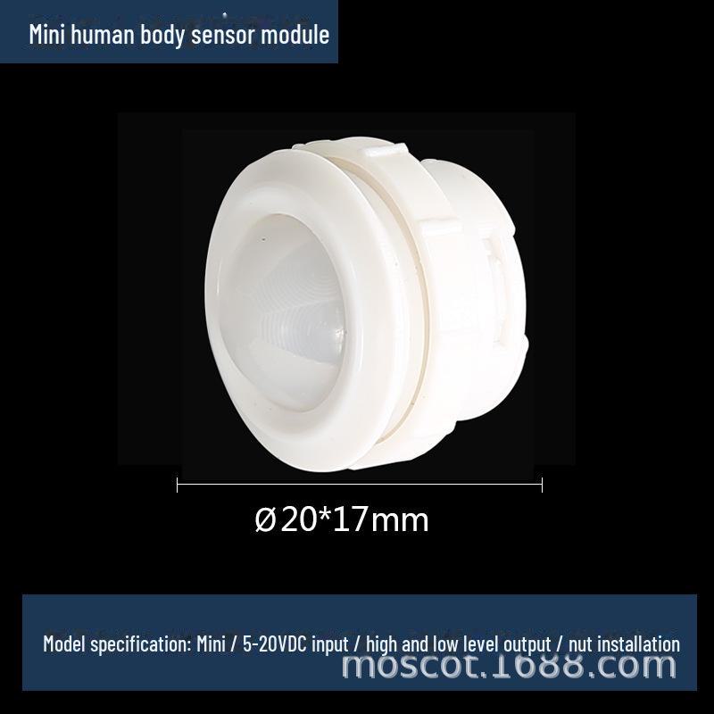 Smart Home-Körpersensor-Leuchte mit Mikrowellenradar, Infrarot- und menschlicher Körperinduktionstechnologie.