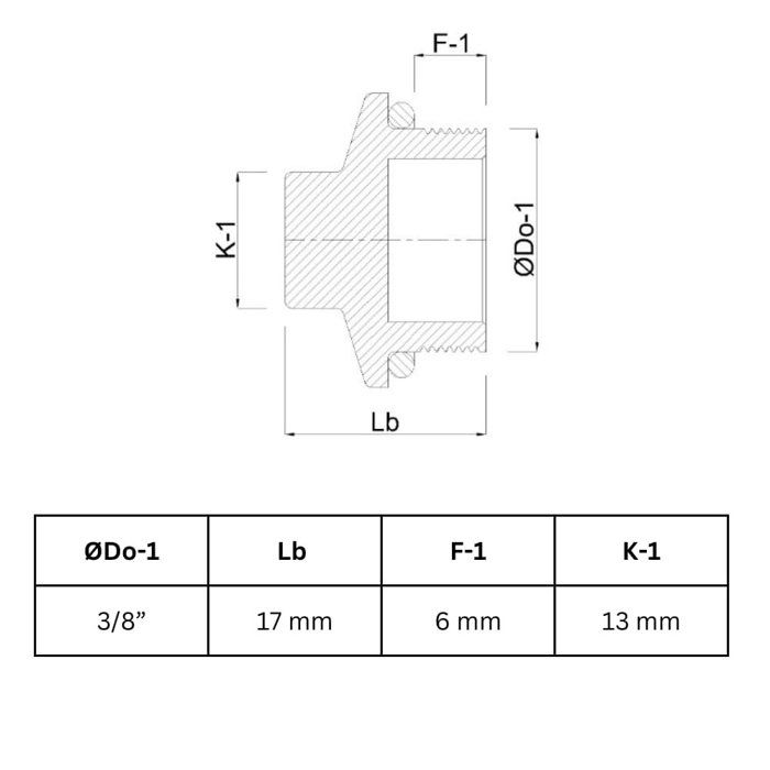 Bouchon Laiton Fileté 3/8" pour Chauffage et Plomberie