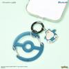Gourmandies Pokemon Plus with Clear Multi-Ring Carabiner, Snorlax, POKE-987B