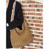 Large Capacity Hand-woven Bag Summer New Seaside Vacation Straw Bag Niche Commuter Shoulder Tote Bag