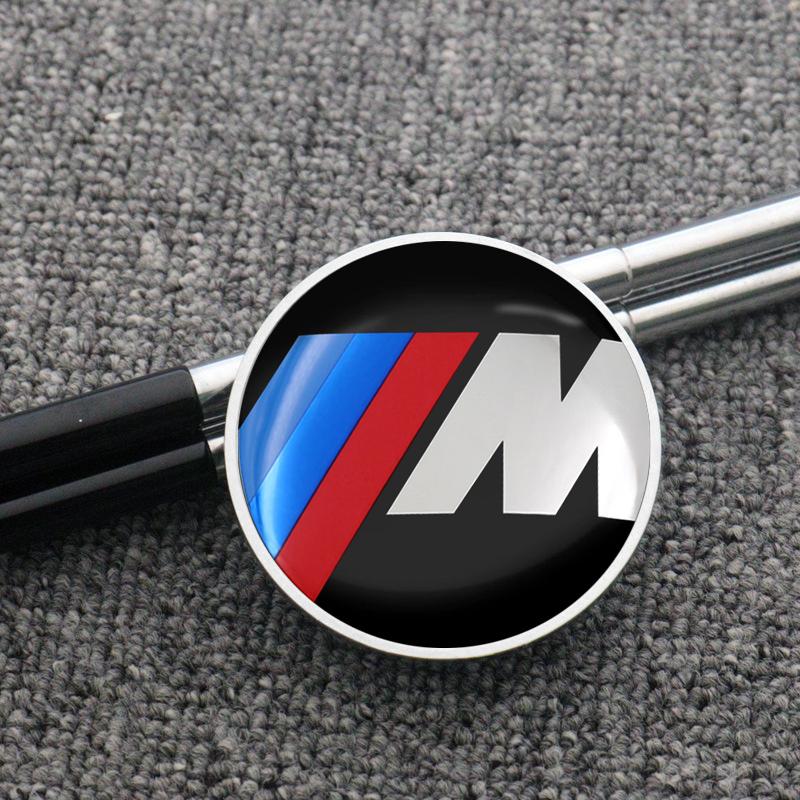 4PCS 60mm M LOGO Emblem Car Rim Cover Decal Tire Wheel Center Hub Cap Cover Auto Accessories for BMW X1 X3 X4 X5 E46 E90 F20 E60 E39 F10 M2 M3 M5