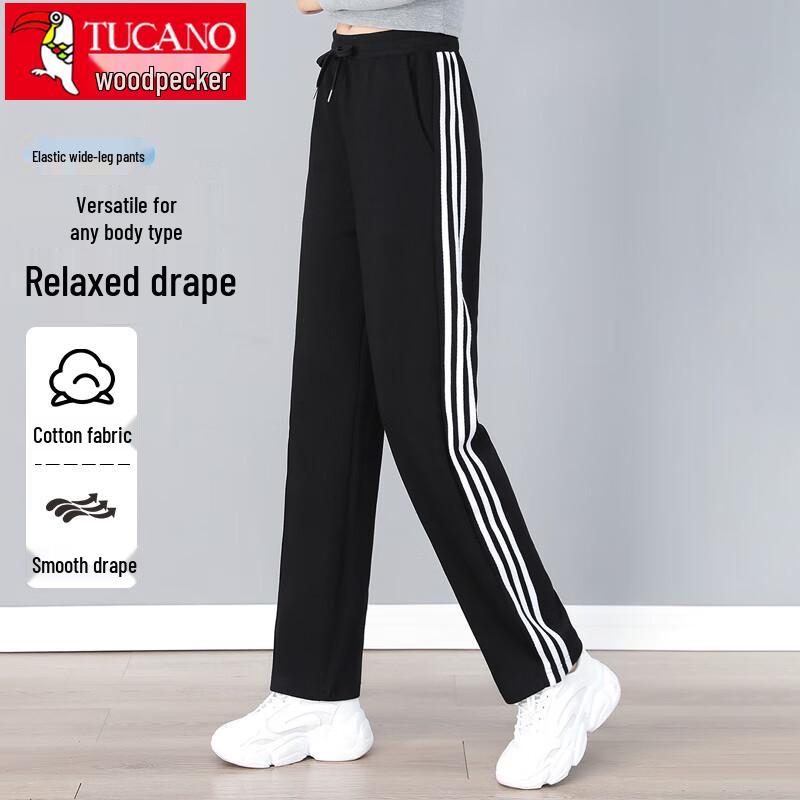 

TUCANO Women s Cotton Blend Straight-Leg Casual Sport Pants 4XL