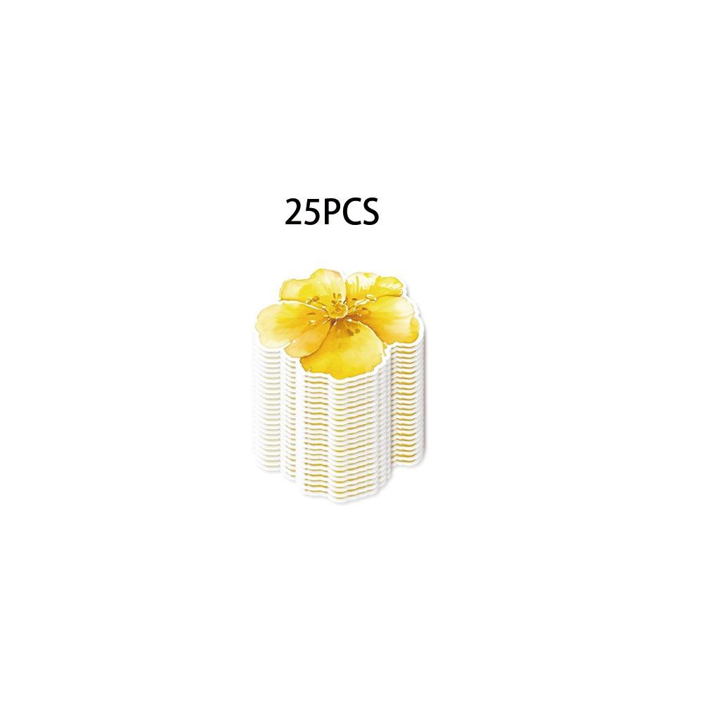 Disposable Disposable Paper Placemats Hawaiian Wedding Tablemats Birthday Party Supplies жёлтый