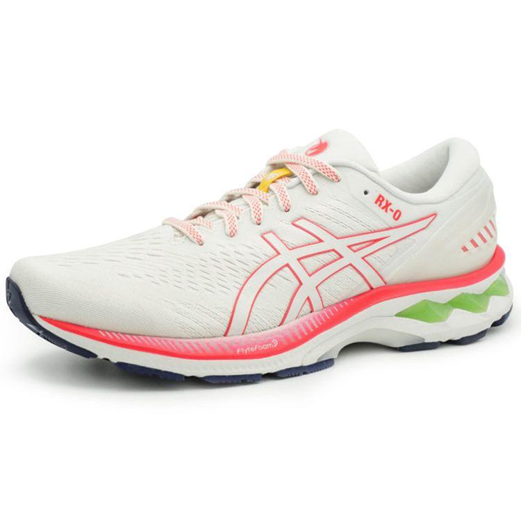 Asics Gel-Kayano 27 Marathon Cushioning Protection Limited Edition Low-Top Running Shoes Men sneaker White Red 1011B284-100