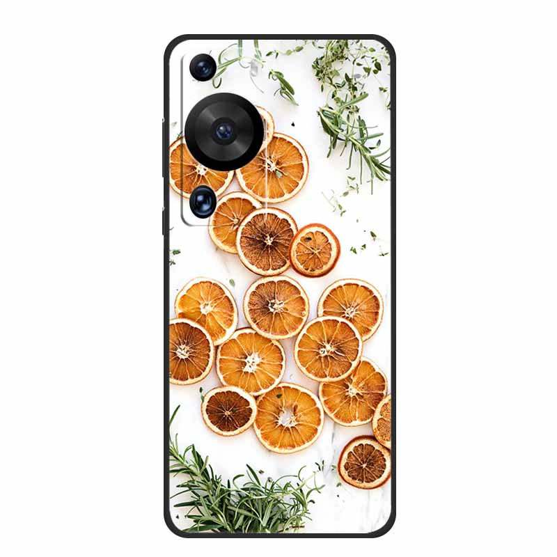 

Christmas Phone Cases For Huawei P60 Pro P60 6.67 Case Black Silicone TPU Soft Cover For Huawei P60 Santa Claus TPU Bumper Funda Huawei P60