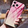 Gradient Phone Case for iphone 17  pro max iphone17 Air Tempered Glass Hard Back Cover for Apple iphone17pro Candy Color Pattern