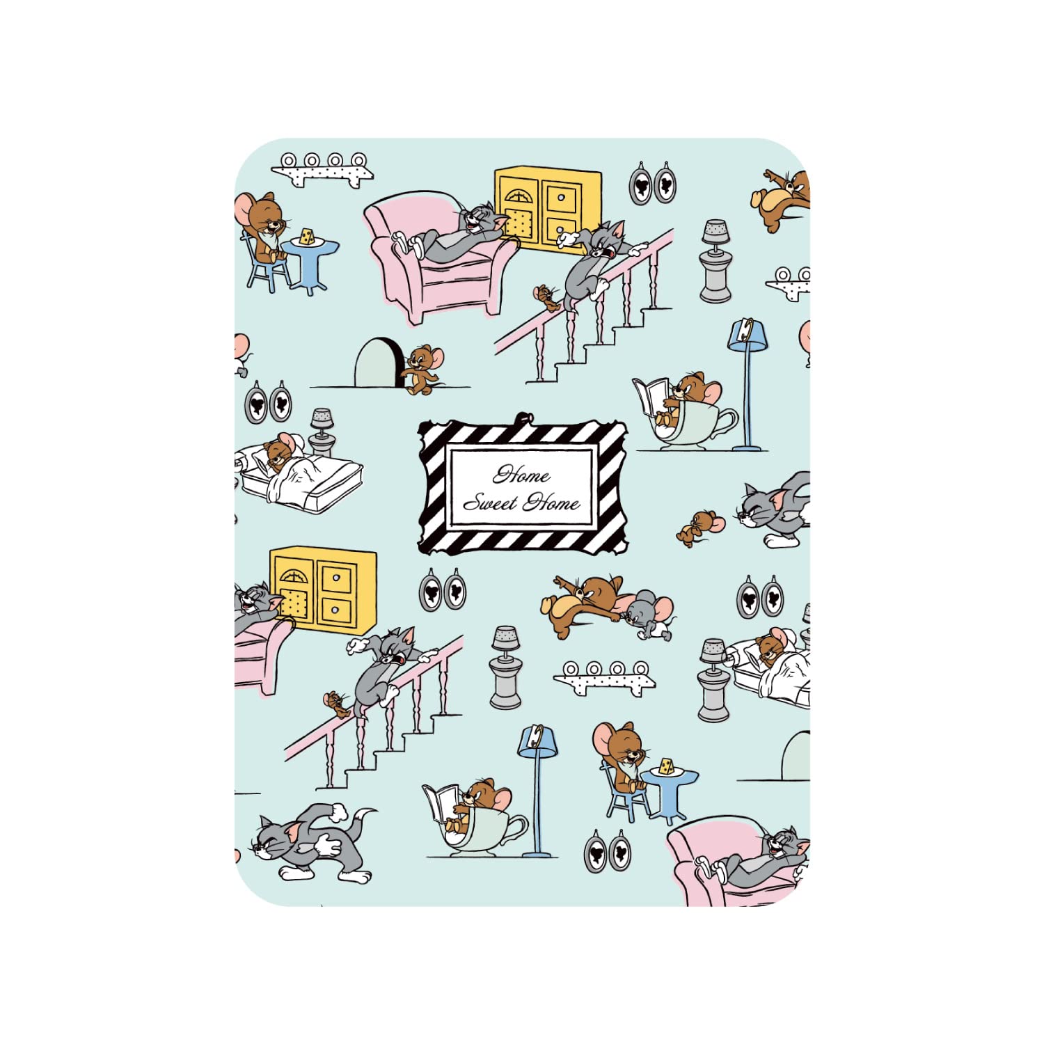 Gourmandise Tom and Jerry Mousepad Home Sweet Home TMJ-148A