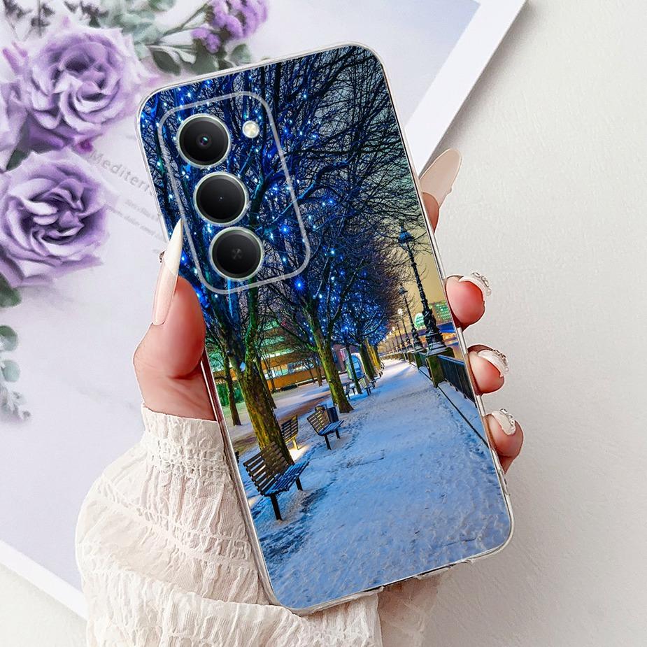 For Xiaomi Redmi 15 5G Case Cute Cat Luxury Painted Cover 6.9'' Soft Slim Phone Case For Xiaomi Redmi 15 Redmi15 4G Fundas Coque