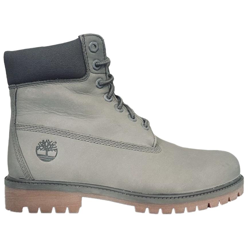 Timberland Premium Leather 6 Inch Comfortable Versatile Ankle Boots Men Boots Green TB0A41MWE08