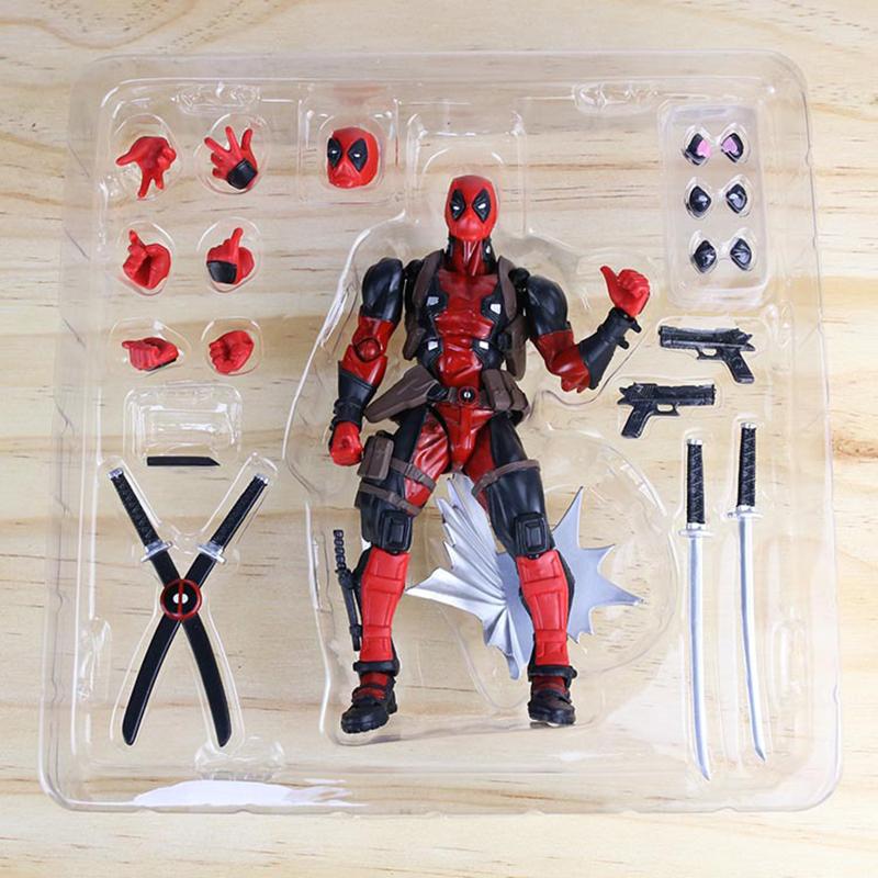Figuras Revoltech Yamaguchi Pantera Negra Figura de Acción Modelo Venom Rey de Wakanda Pantera Negra T Challa Juguetes
