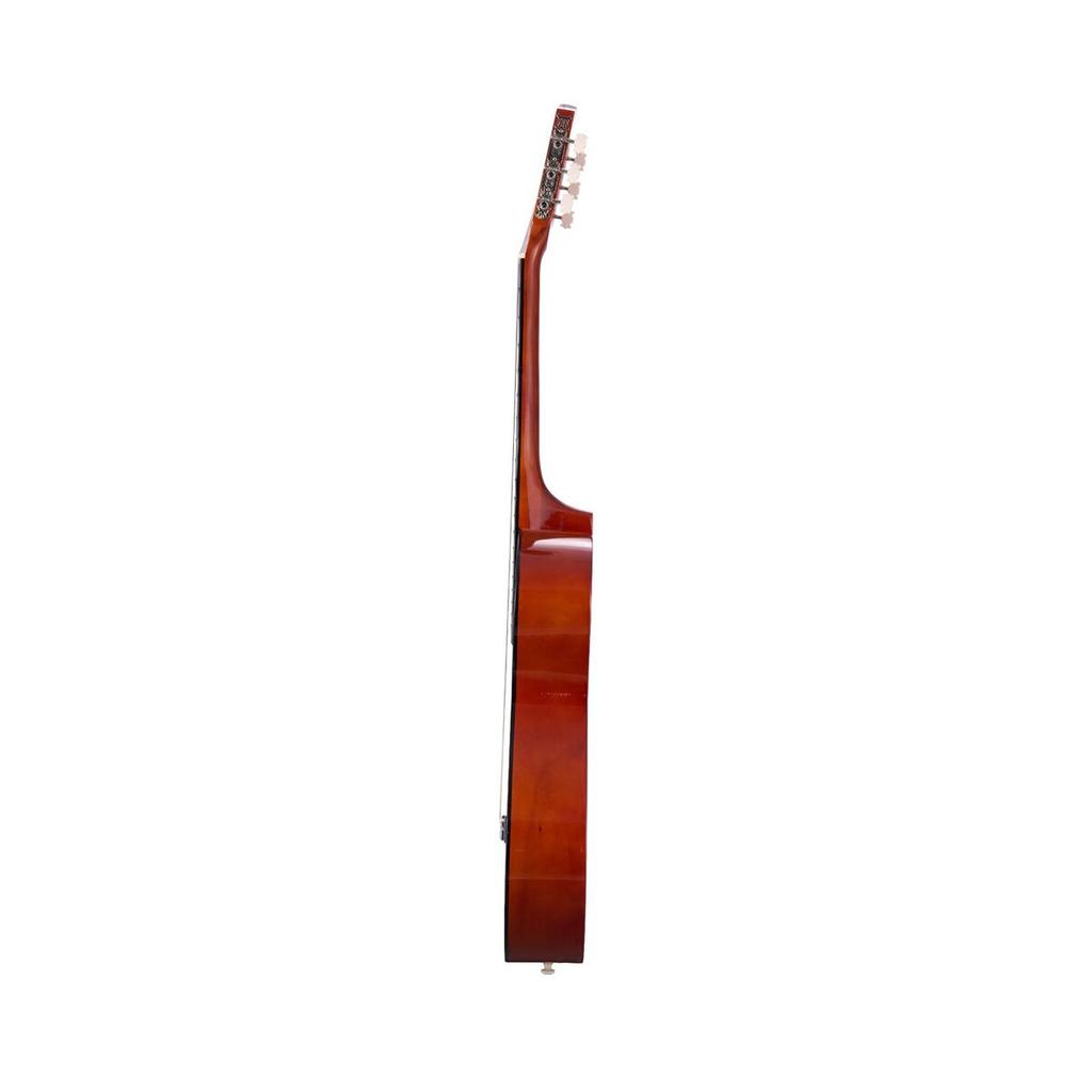 Classical Guitar, 960 mm, Wood Classical Guitar Starter Kit for Beginners, with Nylon Strings, Gig Bag, Strap, Tuner, Extra Strings, Picks, Capo,