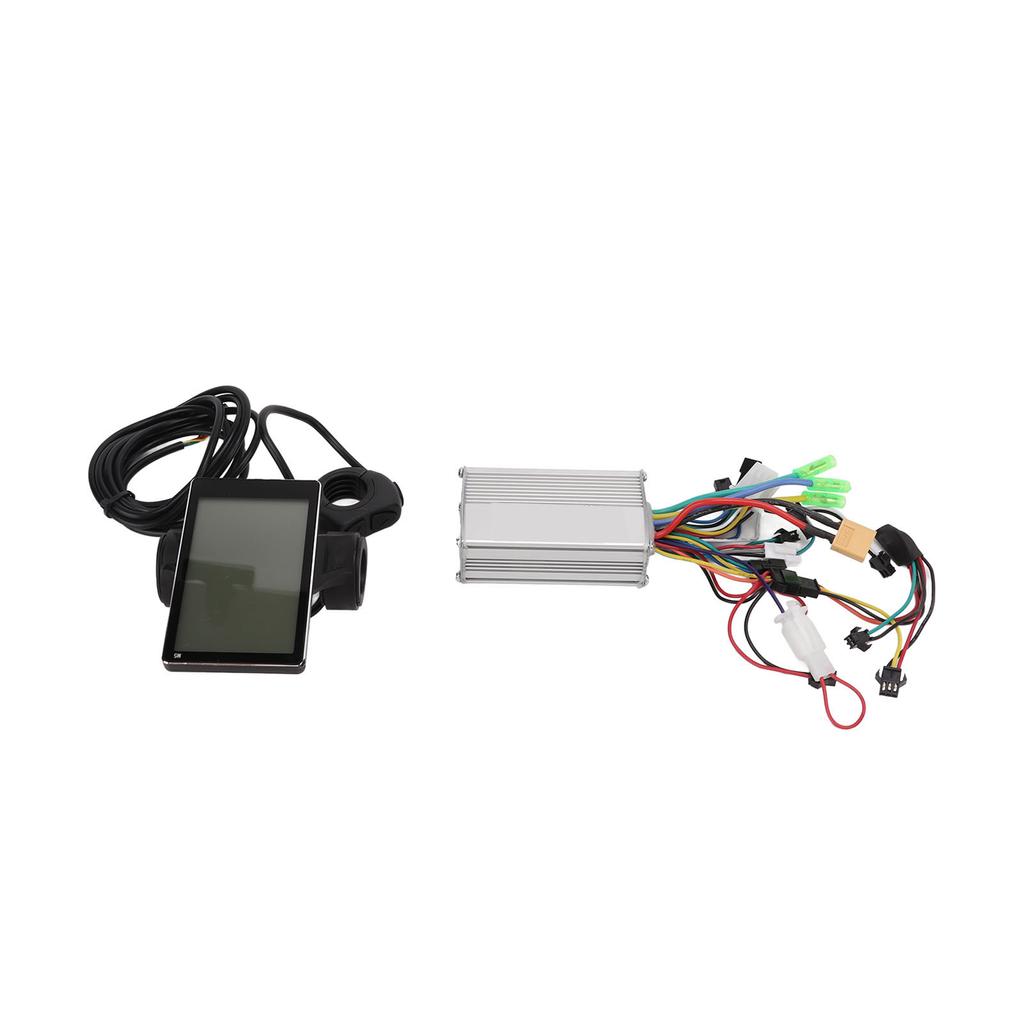 24 36 48V 350W Electric Bike Brushless Motor Controller Kit with Vertical LCD Display Meter