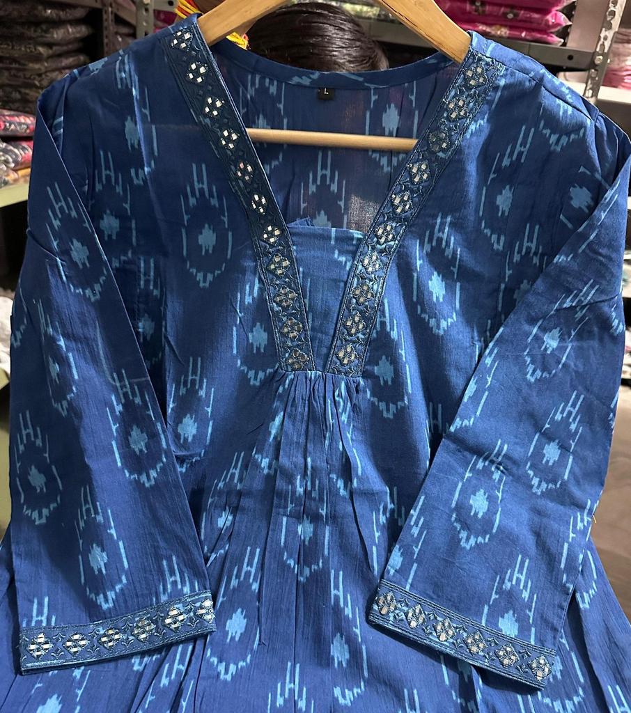 Indian Women Designer Kurta Pant Dupatta Set Bollywood Top Tunic Kurti Salwar Suit Dress