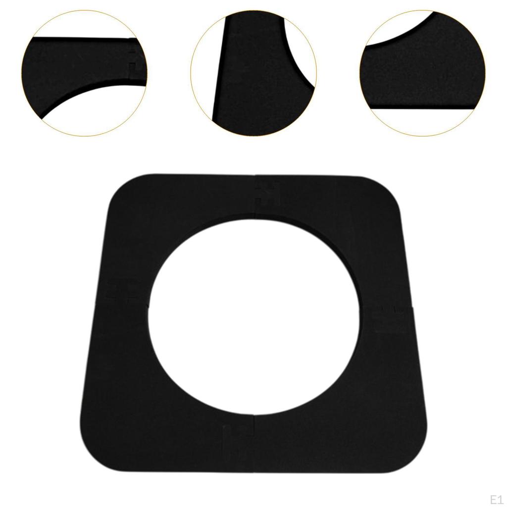 Dart Board Surround Wall Protector Lightweight EVA Cover Splicing Design Removable Backboard