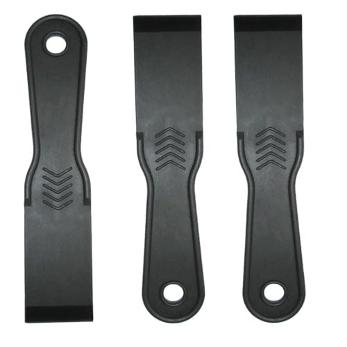 

Aquafix 3-Piece Plastic Scraper Set for Removing Stickers, Bathroom Cleaning, Kitchen Cleaning, Floor and Wall Scrapers, for Removing Burnt-On Food, S