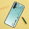 Personalised Glitter Name Case For Huawei Nova Y90 Y70 Y61 Y60 9 10 SE Nova 5T 11i 8i 7i 3i P20 P40 P30 Lite P60 Pro