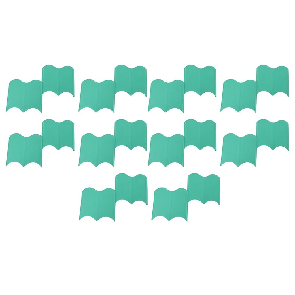 20 KS Spojovací obrubník pro terénní úpravy Odolný proti povětrnostním vlivům Zahradní krajinný obrubník Zatloukávací