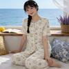 Women's Pajamas Set Pajamas 2-piece Set Airy Soft Casual Printed Pajamas
