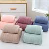 Large Coral Calf Bath Towel with High-quality Trim, a Set of 2 Pieces, Thick and Soft Beach Towel, Water Absorption
