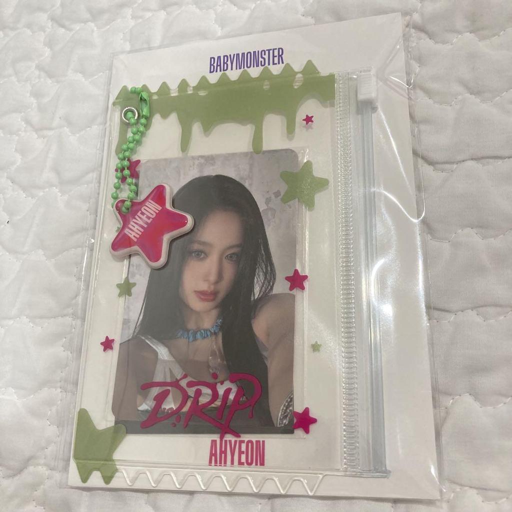 [USED] BABYMONSTER DRIP Ahyun Trading Card Merchandise Photo Holder