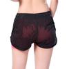 Casual Sports Shorts Fake Two Pieces Drawstring Mesh Double Layer Fitness Training Running Shorts