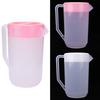 4000ml Large Capacity Reusable Non Toxic Plastic Cold Kettle Water Bottle Water Jug Pot With Clear scale