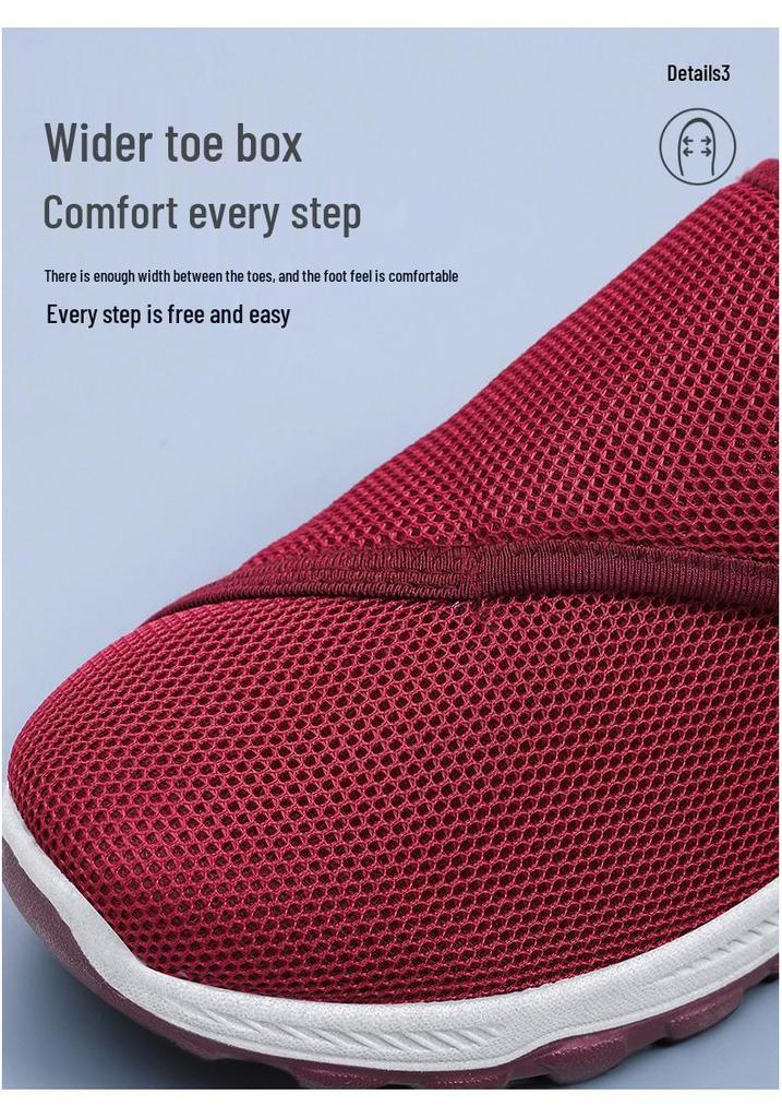 2026 Men's Adjustable Velcro Flyknit Cloth Shoes - Casual Spring Footwear