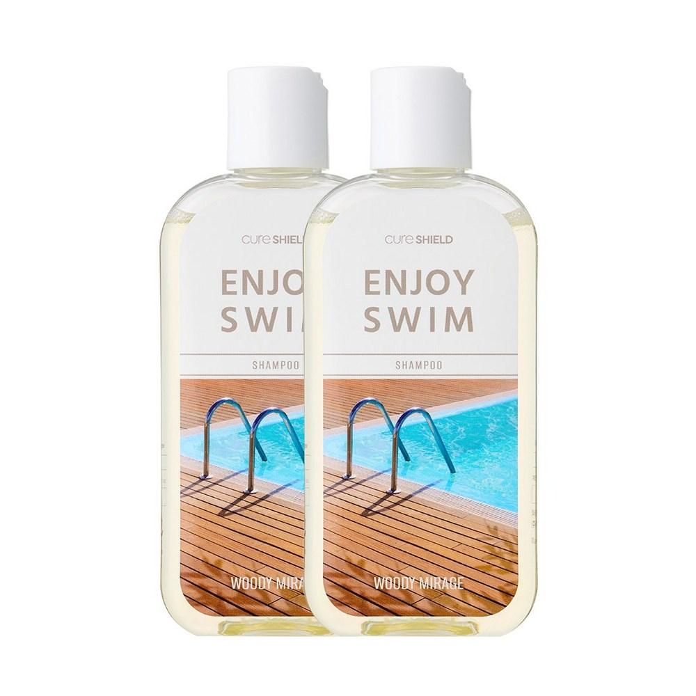 Enjoy Swim Pool Chlorine Odor Removal Swim Woody Mirage Shampoo 2 pcs 200ml