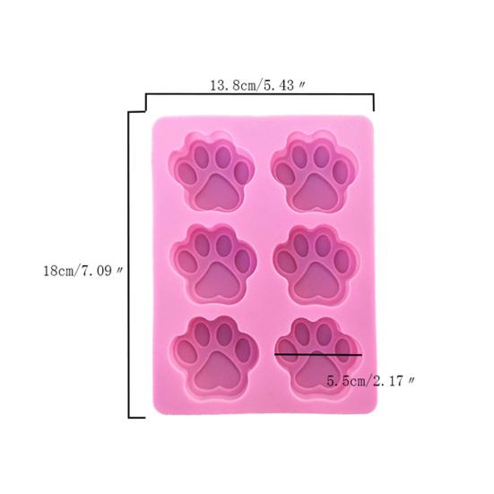 Cat Paw Silicone Mold Fondant Cake Chocolate Decoration Sugarcraft DIY Mould