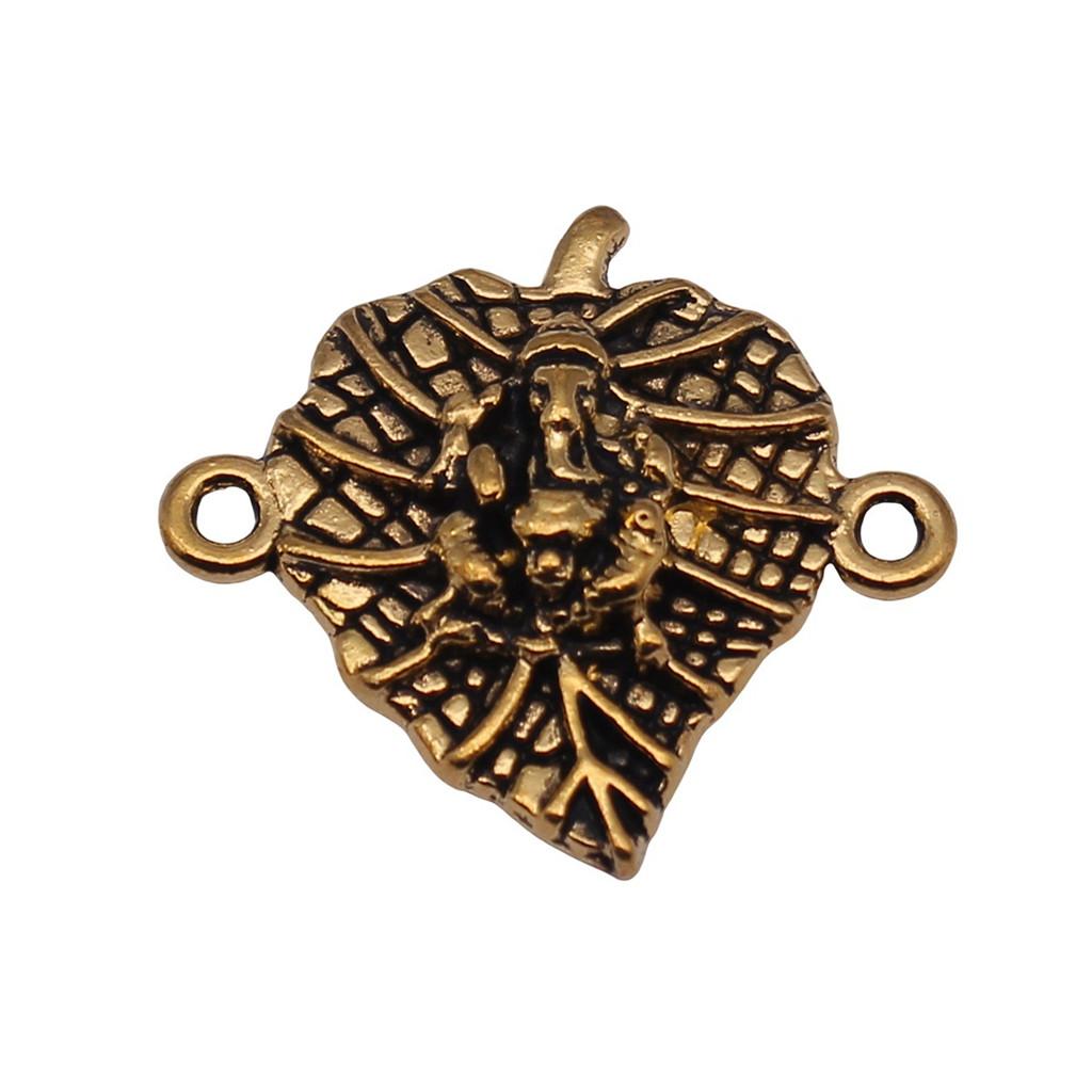 Filigree Diamond Shaped Connectors Ornate Multi Loop Links For Jewelry