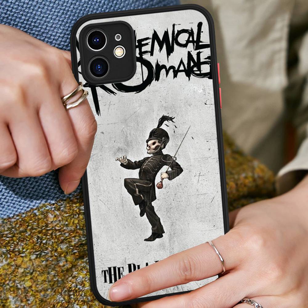 My Chemical Romance Rock Band Matte Protective Case For IPhone 16 15 14 13 12 11 Pro Max X XS MAX Protection Case