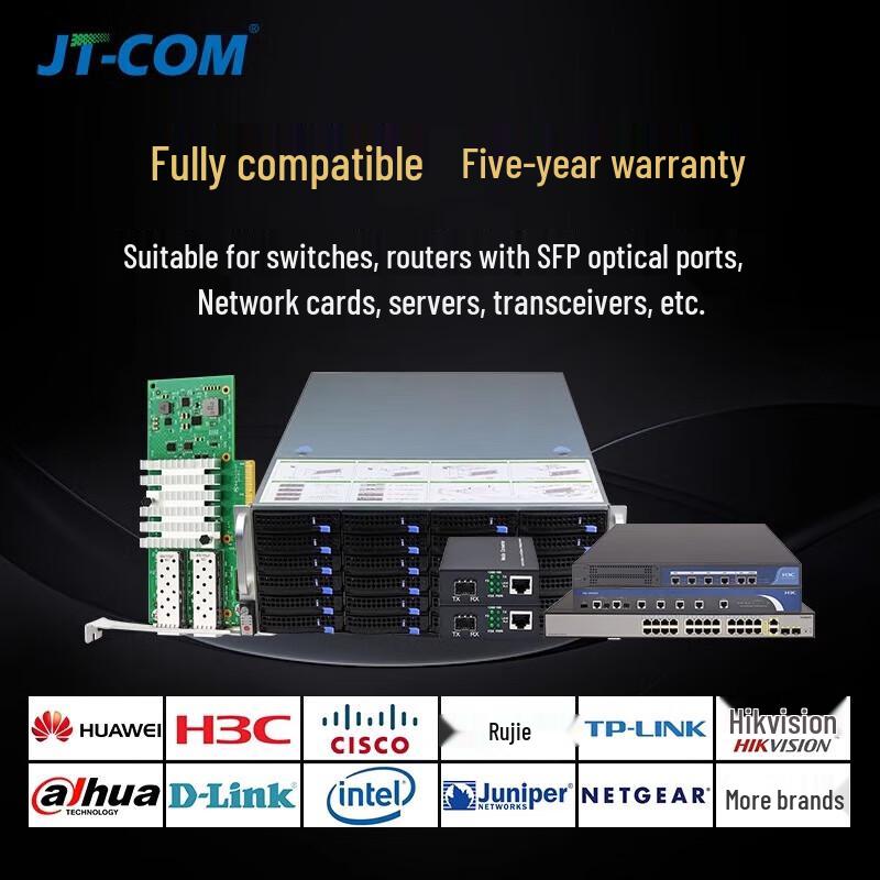 JT-COM 100M RJ45 Electrical SFP Optical Module