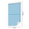 Wallpaper Fabric Pattern Azure and White, Azure Background 50x1000