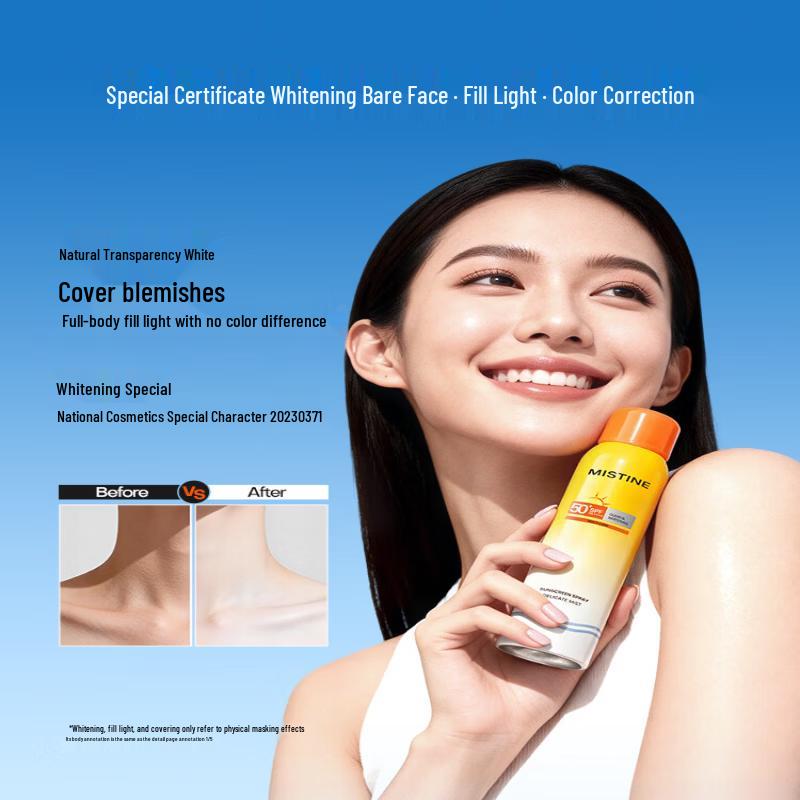 Mistine Hydrating Whitening Sunscreen Spray SPF50+ PA++++