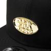 Cap 9FIFTY Metal Plate Gold 950 METAL PLATE BLK GLD 251 14388580 NER36C7642 [New Era] Black/Metal M/L