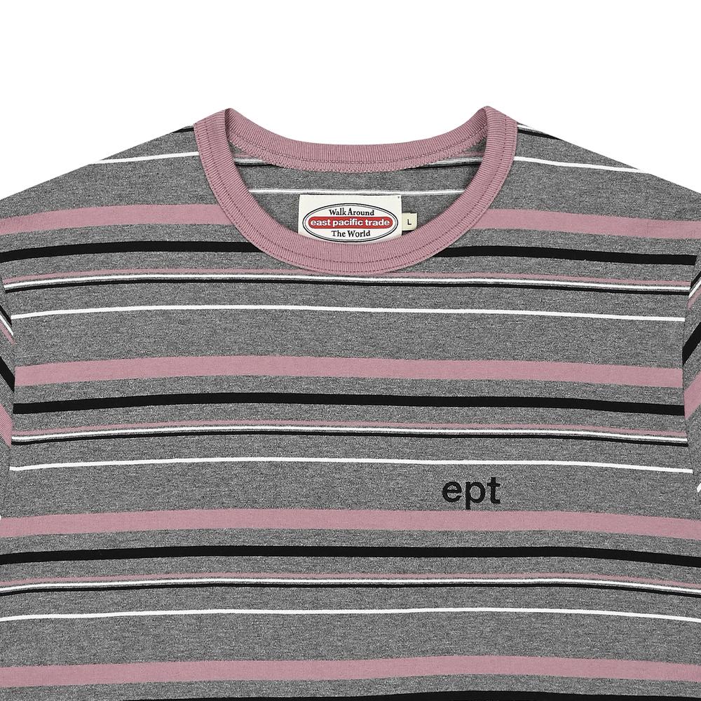 Ipiti Striped T-Shirt (H/Grey)