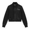 Guess Womens/Ladies Velour Mock Neck Bomber Jacket