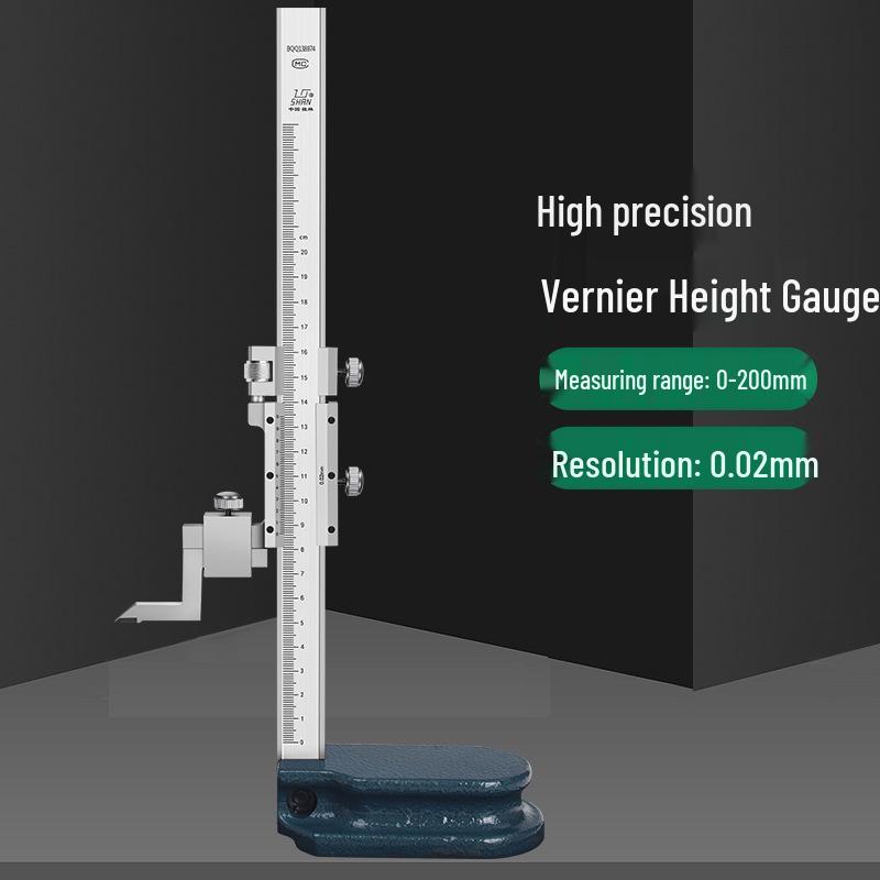 Guiliang High-Precision Vernier Height Gauge 0-1000mm Alloy Scriber