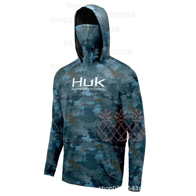 HUK Sommer Langarm Angel-Hoodies