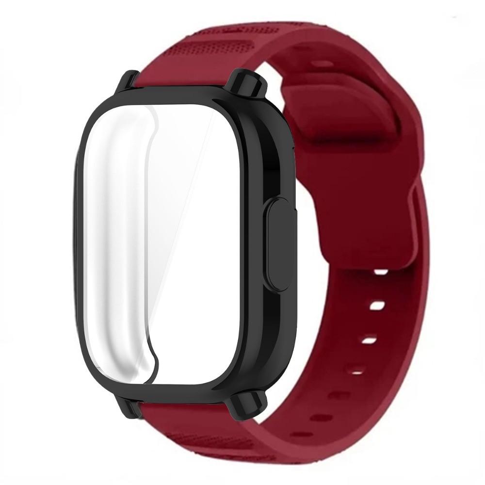 Breathable Silicone Strap+TPU Screen Protector For Redmi Watch 5 Active Band Soft Case For Redmi Watch 5 Lite Sports Band Correa