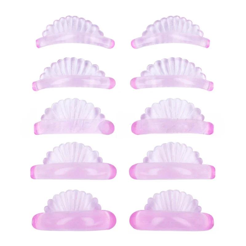 4/5/7 Pairs Eyelash Perm Silicone Pad Eyelash Perm Assistant Tools 3D Lashes Curler Applicator Tools Lash Supplies Women Gift