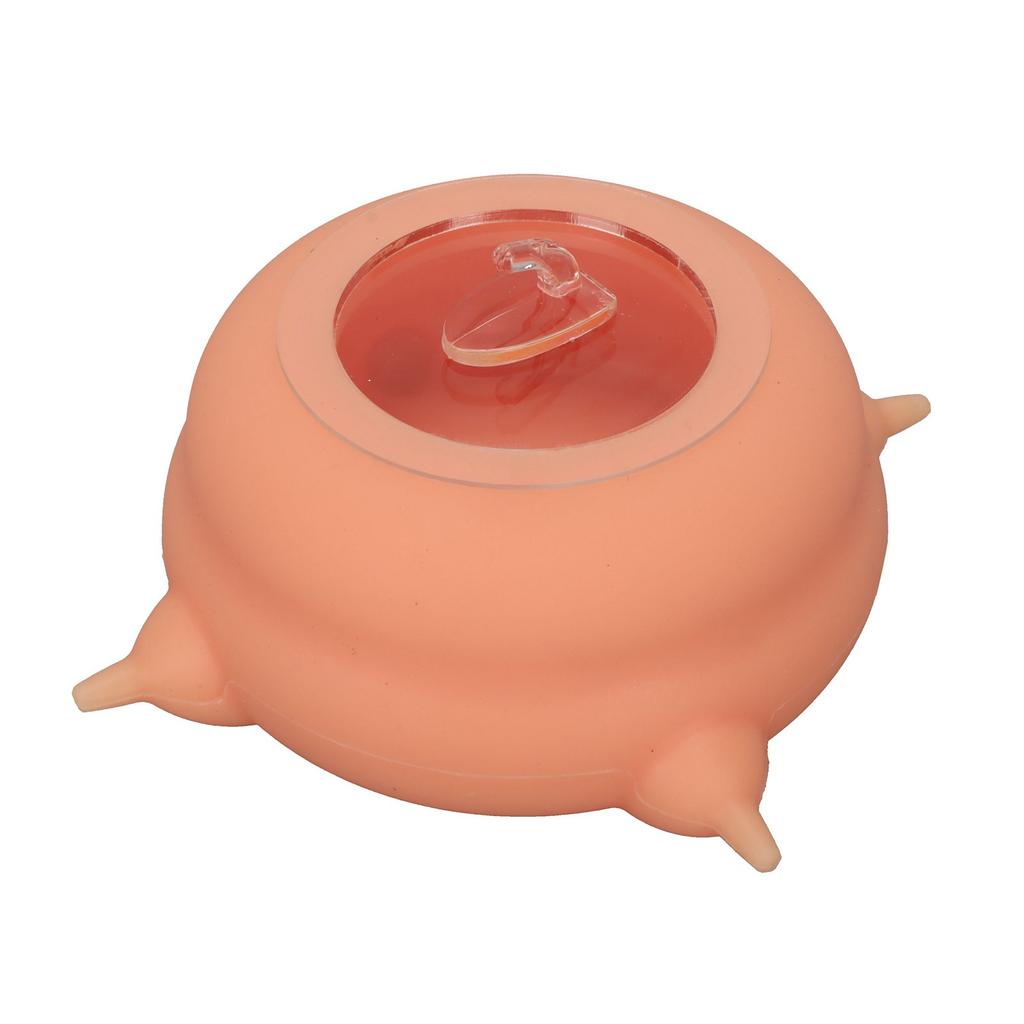 Puppy Milk Feeder Bowl 200ml Simulation Puppy Nursing Station Nipple Feeder with Suction Cups for