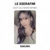 LE SSERAFIM EASY Vol.3 SHEER MYRRH Official Photocard