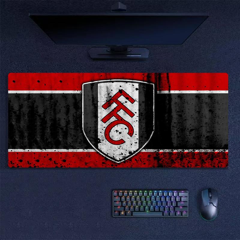 Fulham FC Print Cushion Non-slip Laptop Tablet Big Mousepad XXL Mat Mini PC Playmat With Lock edge