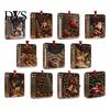 Decorative Holiday Money Gift Holder Christmas Cash Ornament, Acrylic for Cash, Funny Festive Box Xmas Tree Hanging Decoration Tree, Party Supplies